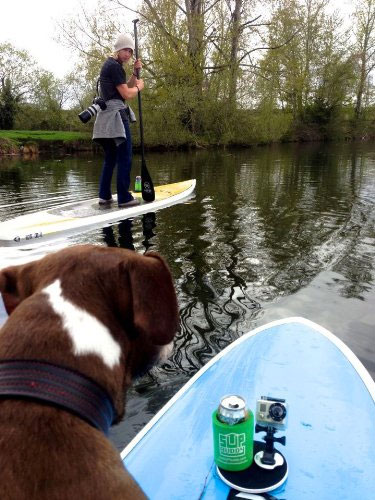 SUP Buddy with GoPro 