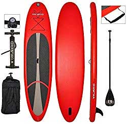 Red Vilano Voyager Inflatable SUP Package for Touring