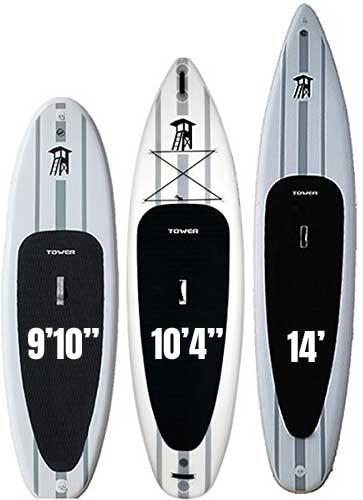 Tower Inflatable Paddleboards Compared