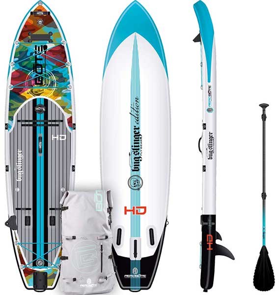 Bote HD Inflatable Fishing Paddle Board