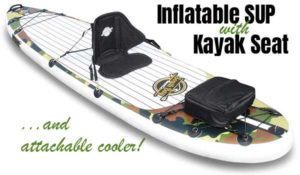 Inflatable SUP with Kayak Seat