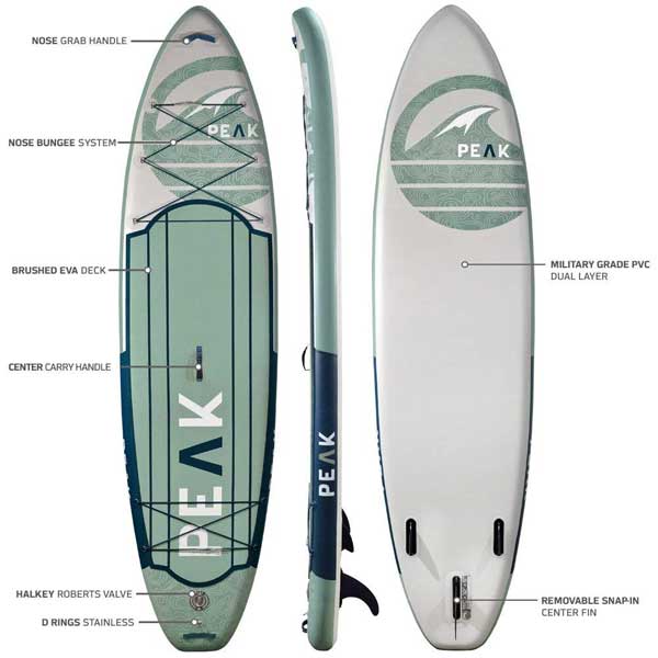 Peak Explorer Inflatable SUP Features