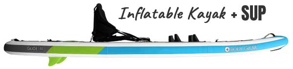 Inflatable Kayak Plus Paddleboard for Multi-Sport Families