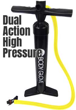 Body Glove Dual Action High Pressure Air Pump for Paddleboards