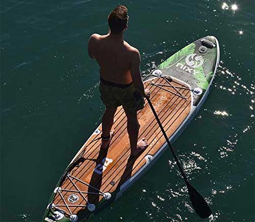 Ultra Lightweight Nixy Newport G4 Inflatable SUP Only Weighs 21 lbs