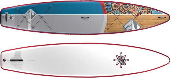 SHUBU Paddlboard Design  - Top and Bottom